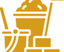 Housekeeping equipment graphic design