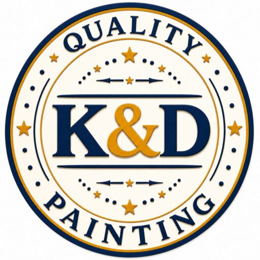 K&D Quality Painting Logo